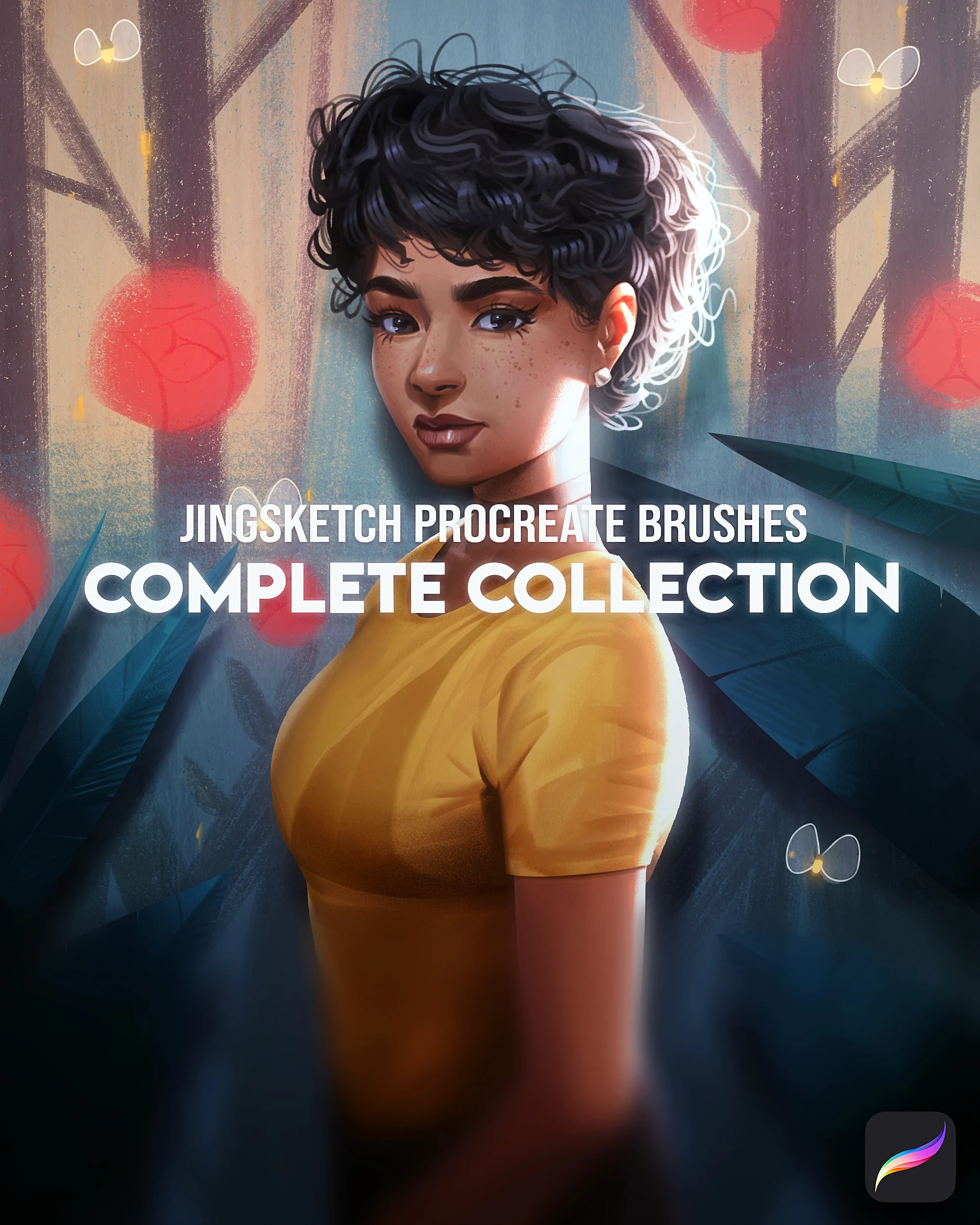 jingsketch procreate brushes complete collection v2.0 free