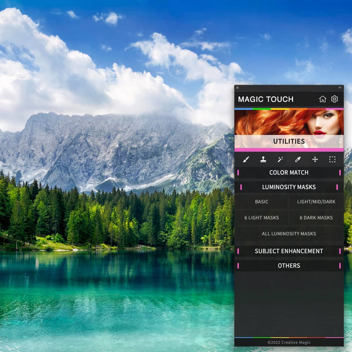 Magic Touch Panel For Photoshop Free Download - motka