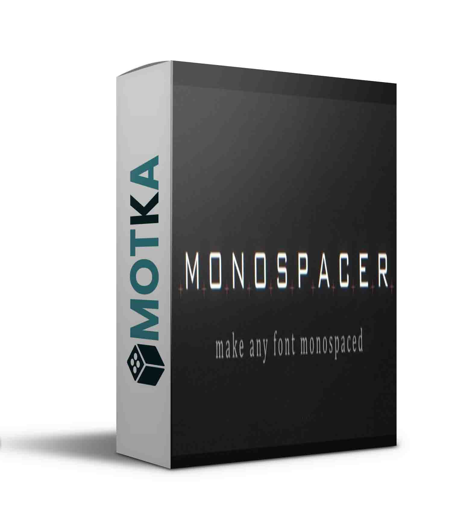 monospacer after effects free download