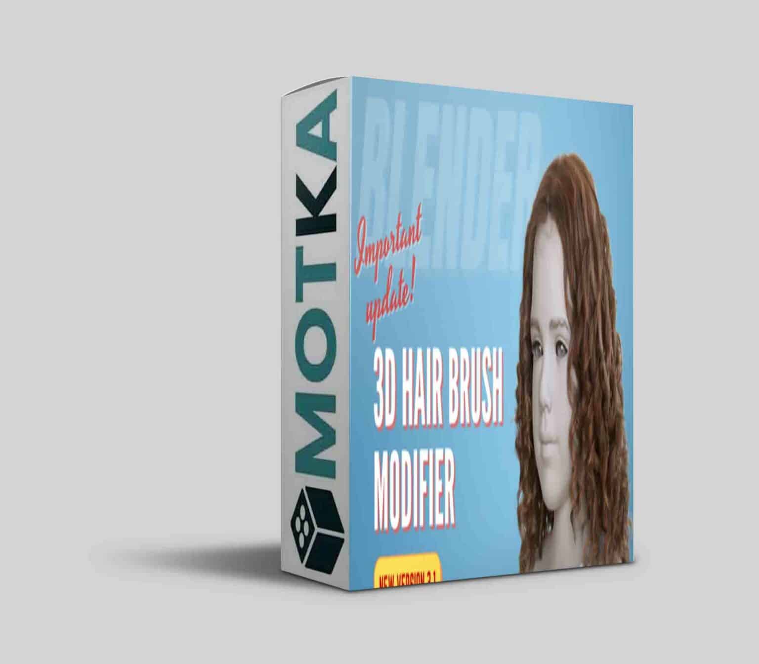 Blender Addon 3d Hair Brush V3.1 Free Download motka